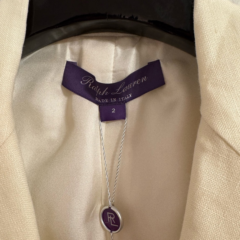 Ralph Lauren Collection Camden Linen Jacket - Picture 4 of 14